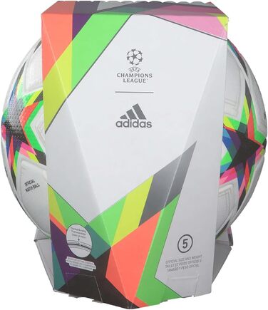 Футбольний м'яч Adidas Performance HE3777, розмір 5, білий, унісекс