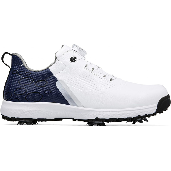 Жіночі гольф-туфлі з шипами, водонепроникні та легкі. Білий колір (41 EU, Синій)