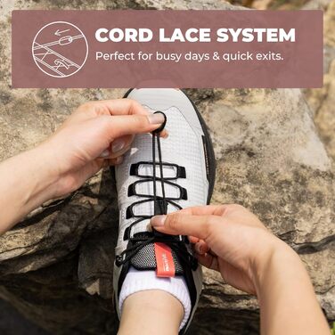 Жіночі трекінгові черевики NORTIV 8 - легкі, дихаючі, сірі та рожеві (39 EU)