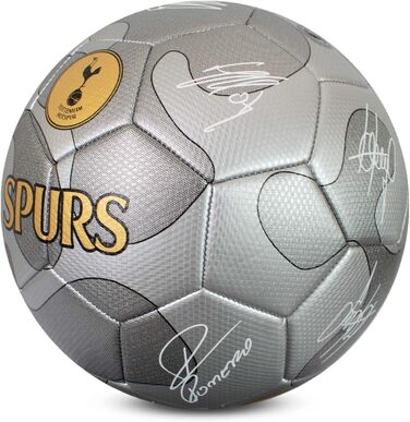 Футбольний м'яч Tottenham F.C. Hy-Pro Silver Camo, офіційна ліцензія, розмір 5, для тренувань і матчів, сувенір для дітей і дорослих