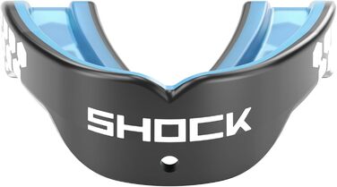 Капа Shock Doctor Gel Max для підлітків, універсальна, вуглецева