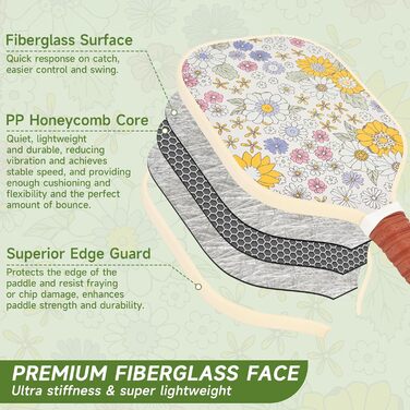 Набір для піклболу 2 шт. з м'ячами та сумкою, Polypropylen, Fiberglas, USAPA-сертифікат