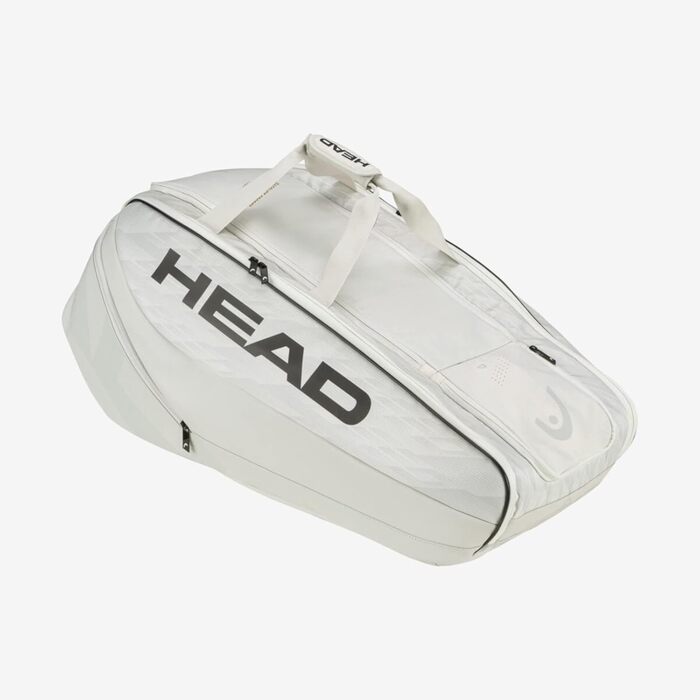 Тенісна сумка HEAD Pro X XL для дорослих, унісекс, біла/чорна