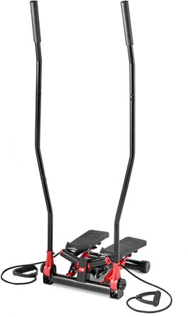 Степпер Hop-Sport HS-45S Slim для дому, червоний, з тренувальним комп'ютером, up-down-side, кардіотренажер для всього тіла