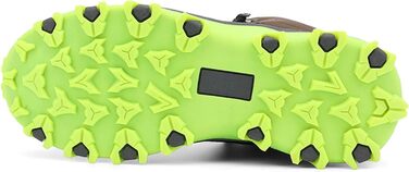 Дитячі трекінгові черевики Kinder: зручні чотирисезонні черевики для піших прогулянок (EU 30-39, коричнево-зелені)