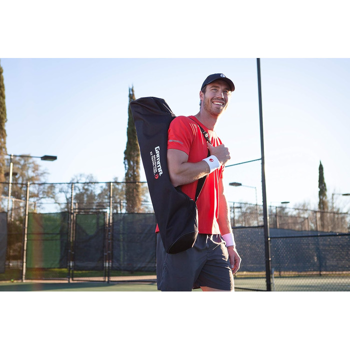 Сумка-корзина для тенісних м'ячів Gamma Sports EZ Travel Cart Pro, місткість 150, легка складна конструкція, з преміум-чохлом