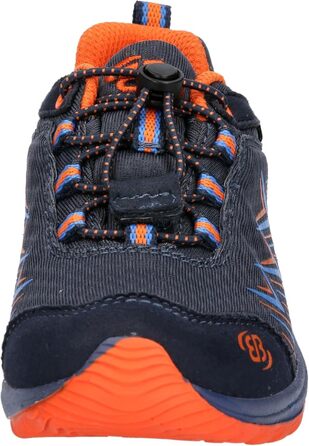 Жіночі кросівки для трейлраннінгу Brütting Chesna Low, 35 EU, антрацит, синій, помаранчевий