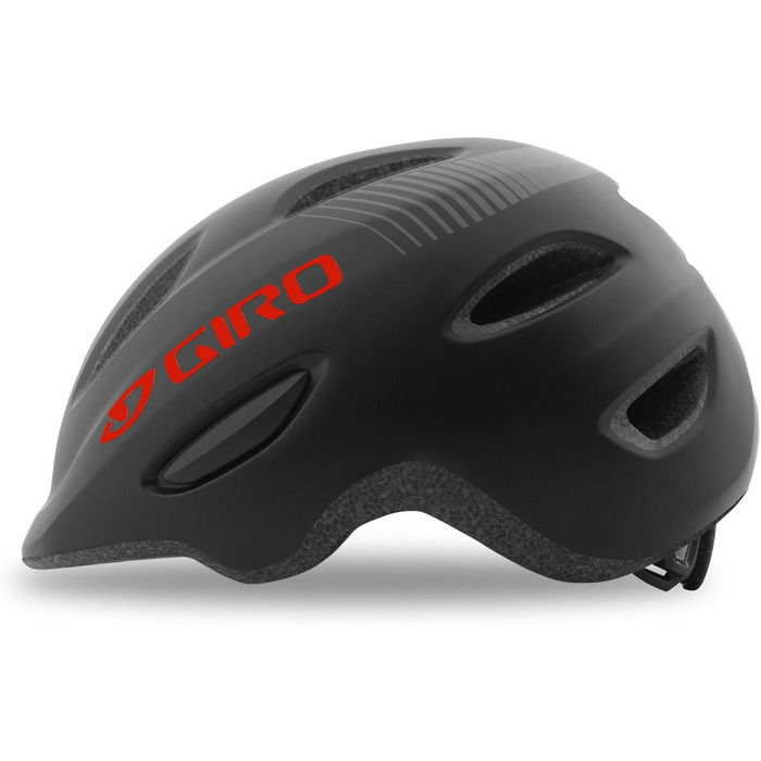 Дитячий велосипедний шолом Giro Scamp, розмір S (49-53 см), матовий чорний