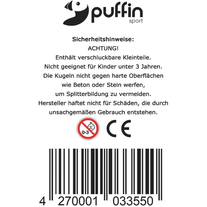 Набір для петанку Puffin: 8 металевих куль, аксесуари для гри на вулиці, сімейний відпочинок, пляжний набір для дітей та дорослих