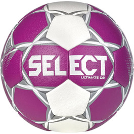 М'яч для гандболу Select Replica HBF v24, ліловий/білий, розмір 1