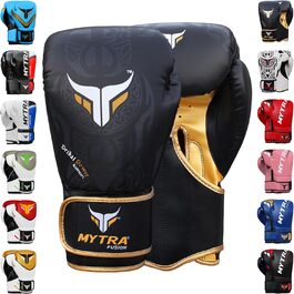 Боксерські рукавички Mytra Fusion 10oz-16oz для боксу, ММА, муай-тай, спарингів, тренувань, чоловічі та жіночі, кікбоксинг