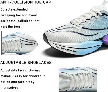 Дитячі кросівки для дівчаток, бігові та для ходьби, спортивні, дихаючі, легкі, для активного відпочинку, чорно-блакитні, розмір 36 (38/38.5 EU)