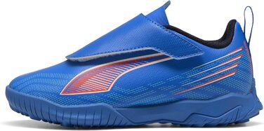 Дитячі футбольні бутси PUMA Ultra 6 Play V Tt Jr - унісекс, розмір 27 EU, кольори: ультра-синій, білий, червоний (світловий ефект)