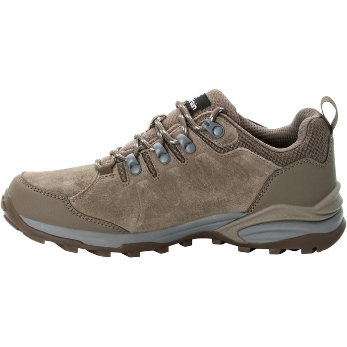 Жіночі трекінгові черевики Jack Wolfskin Refugio Texapore Low (35.5 EU, Chestnut)