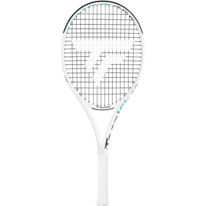 Тенісна ракетка Tecnifibre Tempo 255, 255 г, без струн, біла, розмір ручки 2