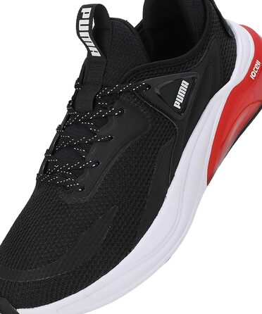 Кросівки для бігу PUMA Cell ThrillRoad - унісекс, 45 EU, чорний/червоний