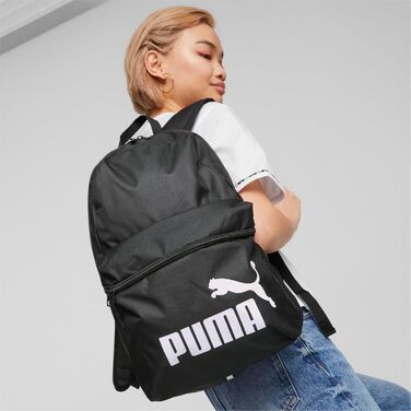 Рюкзак PUMA Phase чорний унісекс для дорослих, універсальний розмір