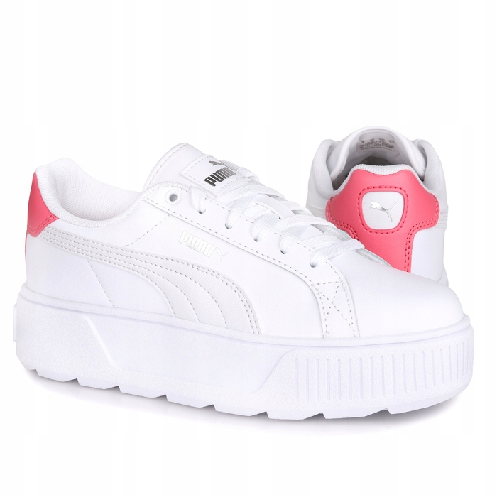 Жіночі спортивні кросівки Puma на платформі, шкіряні, розмір 39
