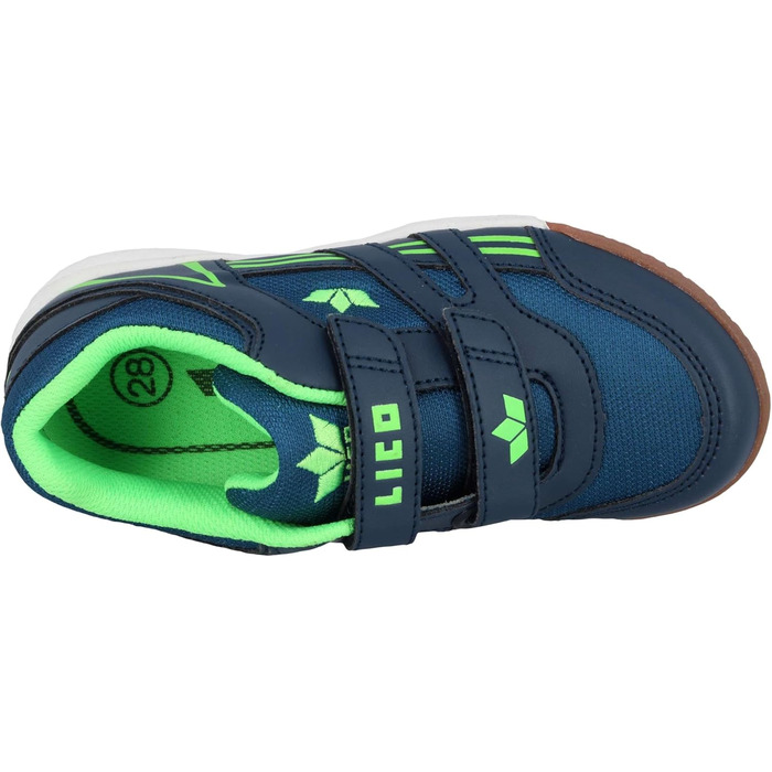 Дитячі спортивні кросівки Lico VMultisport для залу (28 EU, Marine Lemon)