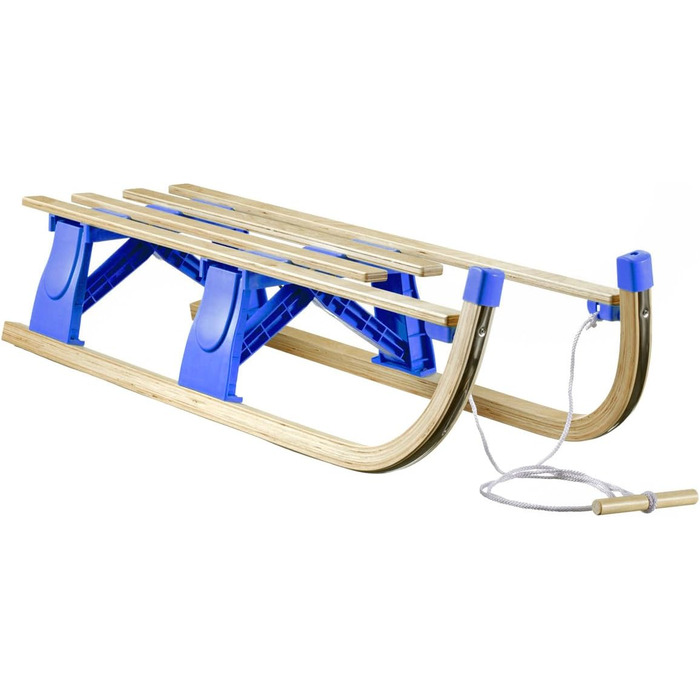 Дитячий санки на дереві Davoser Rodel 110 см, складані, з бука (модель 24/25)