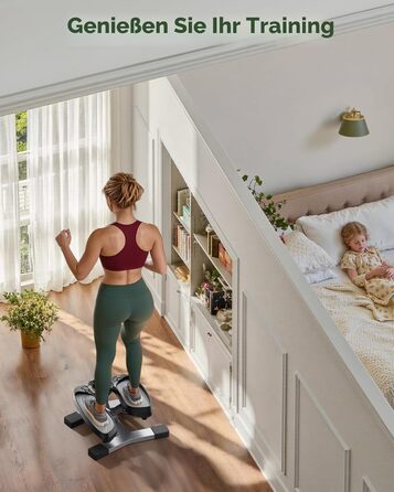 Сходи для фітнесу Sportsroyals для дому – степер з тросами для тренування ніг, рук та сідниць, фітнес для дому та офісу (02-Twist stepper)