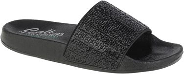Слайди жіночі Skechers, 35 EU, чорного кольору