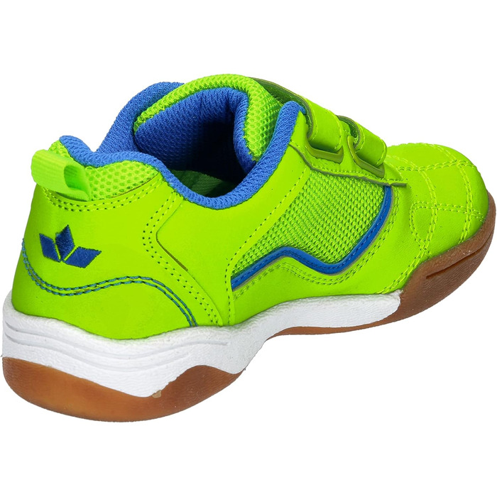 Дитячі спортивні залатно-розстібні кросівки Lico Sloan (34 EU, блакитний, лимонний)