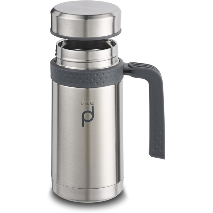 Термос Pioneer Flasks з нержавіючої сталі, вакуумна ізоляція, 0,45 л, герметичний, компактний