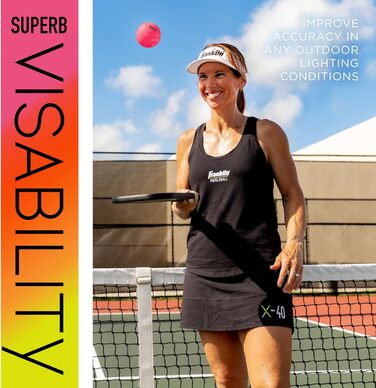 Franklin Sports Pickleball-X Performance 40 Outdoor - м'ячі для піклболу (рожеві)