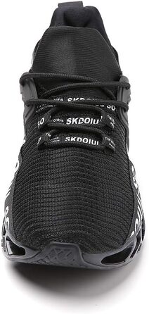 Чоловічі кросівки TSIODFO для спорту, бігу, тенісу та ходьби (42 EU, лакова шкіра, висота підошви 59 мм)