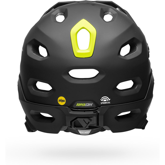 Велосипедний шолом BELL Super DH MIPS, розмір L, матово-глянцевий чорний