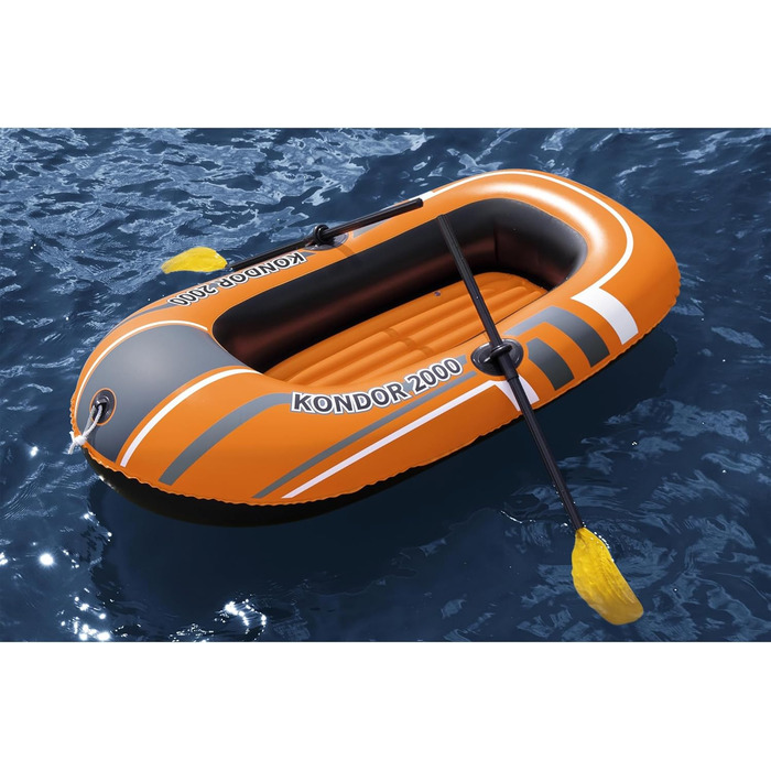 Надувний човен Bestway Hydro Force, міцний ПВХ, для риболовлі та відпочинку