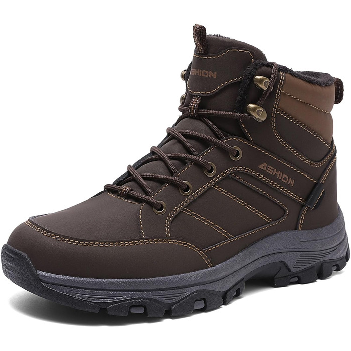 Черевики для туризму Littleplum Wanderschuhe, чоловічі, легкі, трекінгові, зимові, розмір 45 EU, колір коричневий