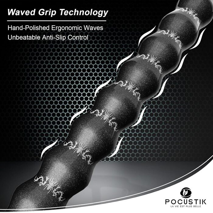 Набір для більярду Pocustik: 2 шт. кийки, канадський клен, 147.3 см, ергономічні, для дому, синій/фіолетовий або чорний/червоний