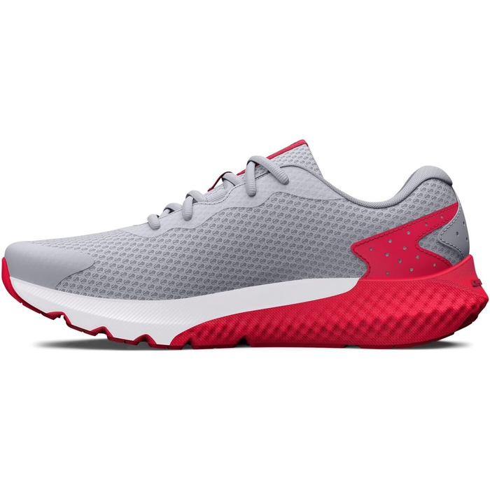Дитячі кросівки Under Armour Ua Rogue 3 Al для дівчаток, Visual Cushioning, 38 EU, сірий, червоний, чорний
