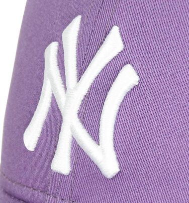 Кепка New Era MLB 9Forty з регульованим розміром, бейсболка з логотипом NY/LA, фіолетовий