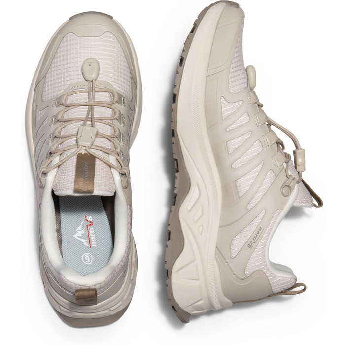 Черевики для хайкінгу NORTIV 8 для жінок, легкі трекінгові черевики для кемпінгу та відпочинку (43 EU, Хакі)