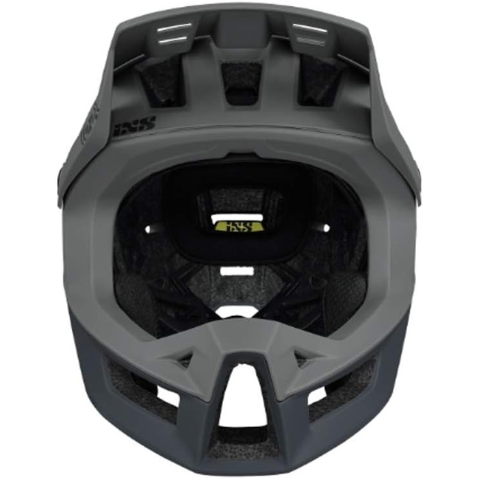 Велосипедний шолом IXS Trigger FF сірий, фулфейс, захист для MTB