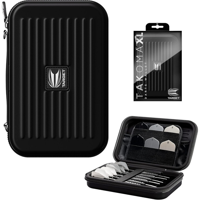 Футляр для дротиків Target Darts Takoma XL, на 2 комплекти, чорний