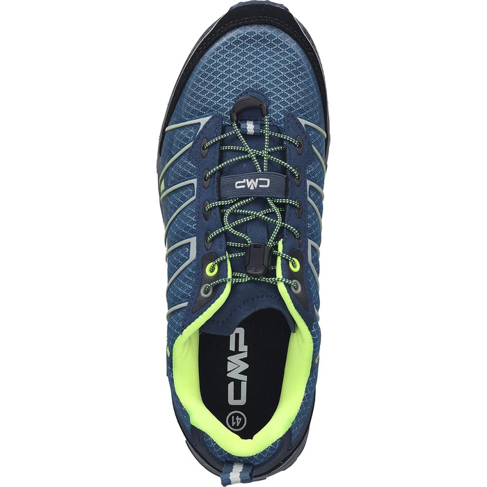 Чоловічі трекінгові кросівки CMP Altak WP, 46 EU, Blue Ink Yellow Fluo