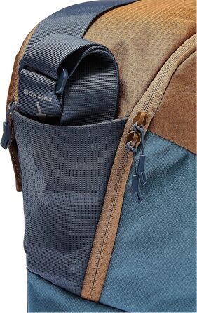 Сумка-месенджер VAUDE Cycle Messenger L для велосипеда, 20 л, з дощовиком, універсальний розмір, Baltic Sea/Umbra