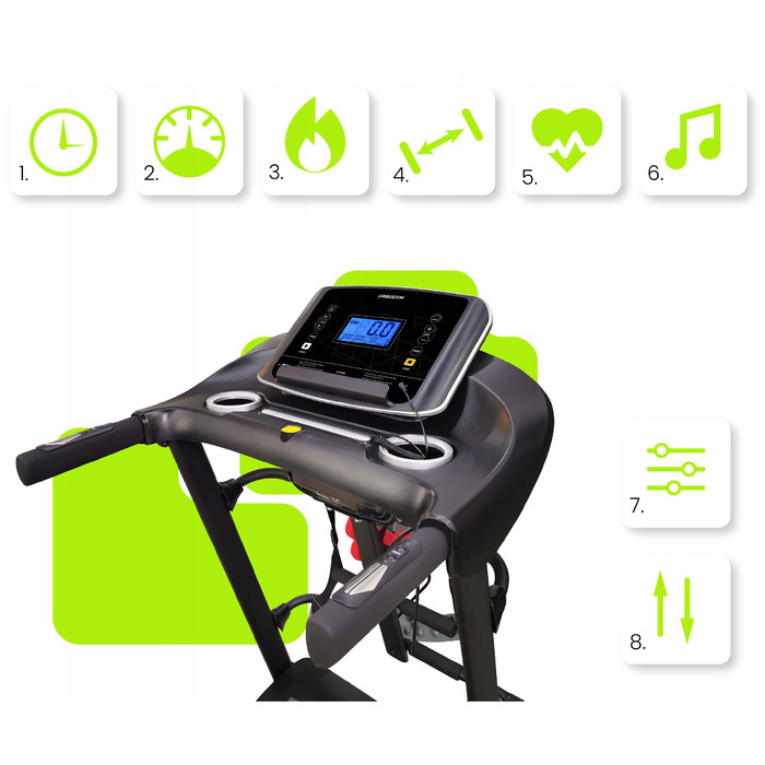 Електрична бігова доріжка Urbogym V550M (до 130 кг)