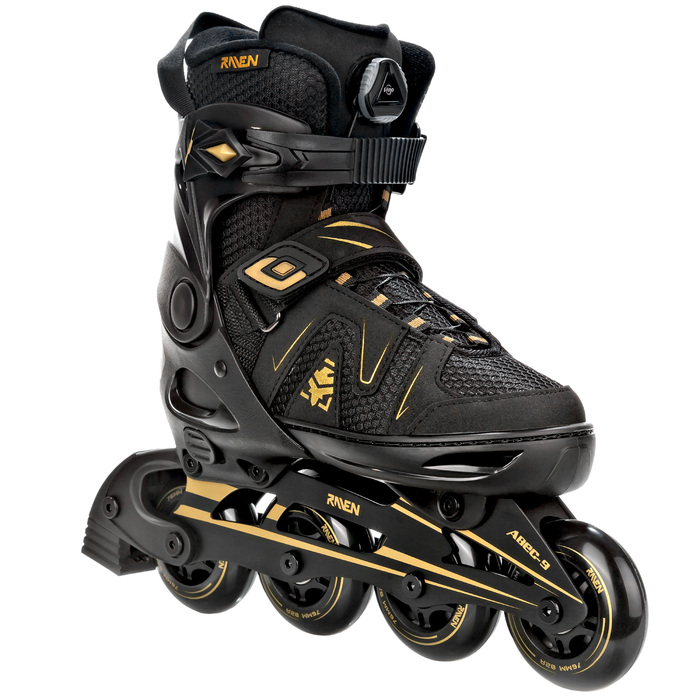 Регульовані ролики RAVEN Pulse PRO Gold FitGo (розміри 40-43)