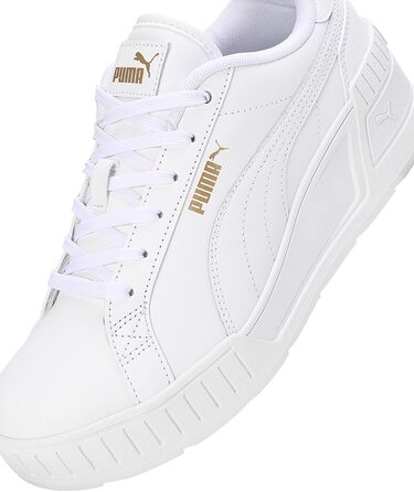 Жіночі футбольні бутси PUMA Karmen Wedge White (40.5 EU, White/White/Gold)