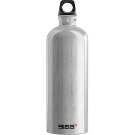 Алюмінієва пляшка для води Sigg Traveller 1 л, герметична, підходить для газованих напоїв, BPA-free, Швейцарія