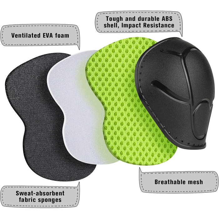 Набір захисту для дітей: наколінники, налокітники, рукавички. Підходить для роликів, скейта, скейтборда. Колір: зелений