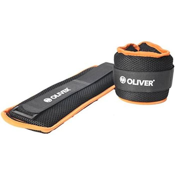 Обважнювачі для рук Oliver Prime 2x1 кг, пара, спортивні манжети для бігу та фітнесу