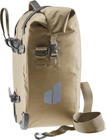 Велосипедна водонепроникна сумка на багажник Deuter Weybridge 25+5 л, бежевого кольору
