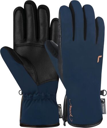 Жіночі лижні рукавички Reusch Tiffany R-Tex XT, розмір 8, синьо-чорні