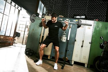 Олімпійські диски для штанги GORILLA SPORTS, чавунні, сріблясті, 1,25–20 кг, 50 мм, Tri-Grip